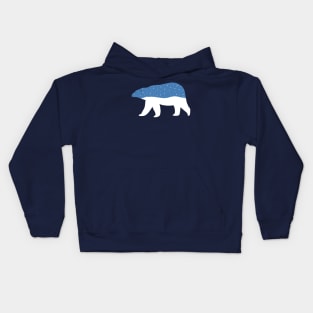 polar bear Kids Hoodie